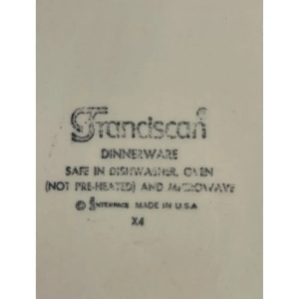 Vintage Franciscan Apple USA 12
